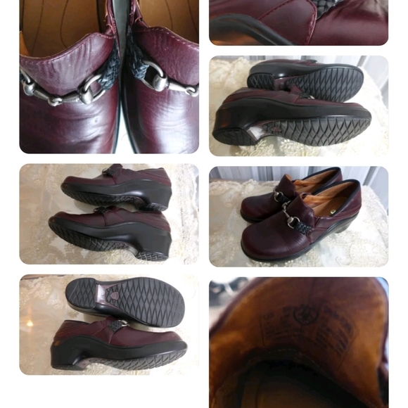 Vintage Ariat mule clog red/brown New horsebit size 8 - Picture 2 of 3